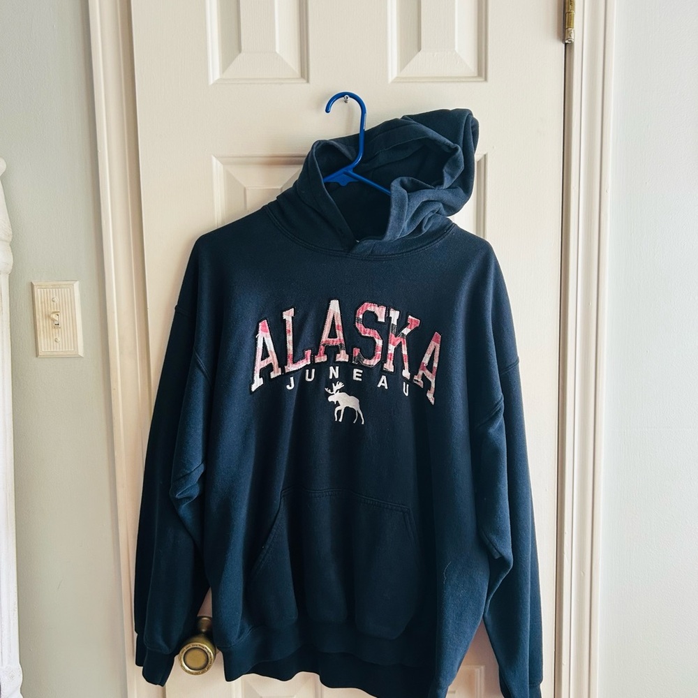 Alaska Juneau Navy Hoodie